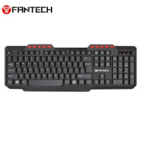 Fantech K210 Silent Multimedia USB Office Use Keyboard Black